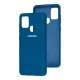 Чохол для Samsung Galaxy A21s (A217) Silicone Full синій