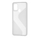 Чохол для Samsung Galaxy A21s (A217) силікон хвиля прозорий
