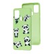 Чохол Samsung Galaxy A21s (A217) Wave Fancy funny panda/mint gum