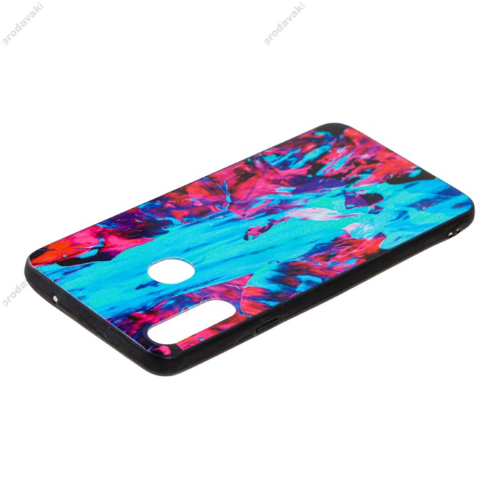 Чохол Samsung Galaxy A20s (A207) Picasso синій