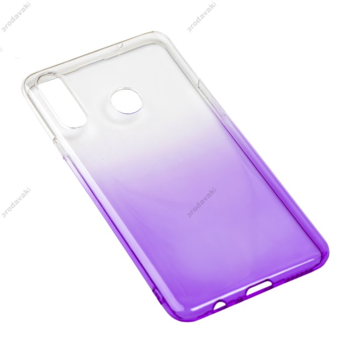 Чохол Samsung Galaxy A20s (A207) Gradient Design біло-фіолетовий