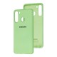 Чохол для Samsung Galaxy A21 (A215) Silicone Full м'ятний