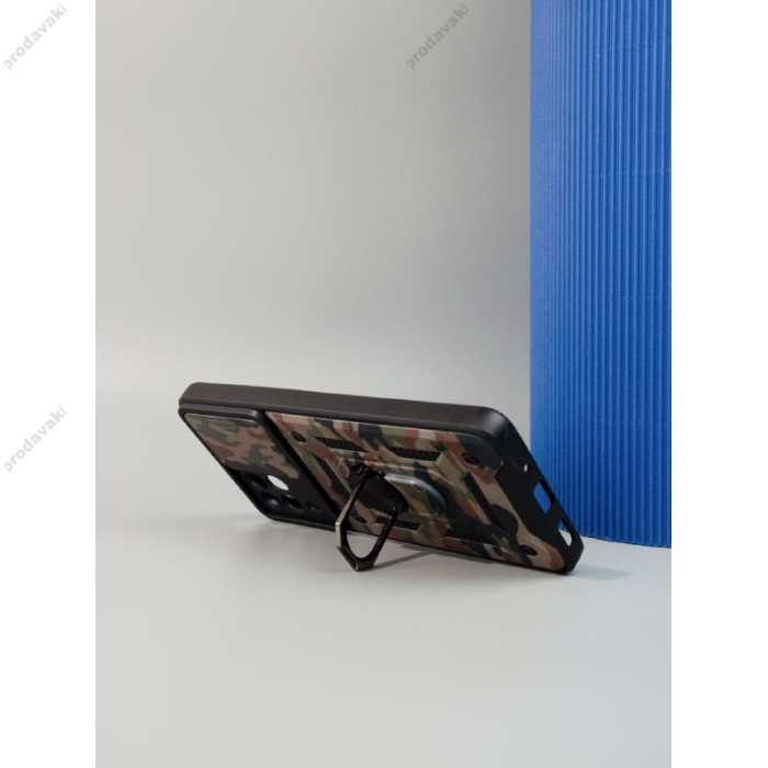 Чохол для Samsung Galaxy A23 (A235) Serge Ring Armor удароміцний army green