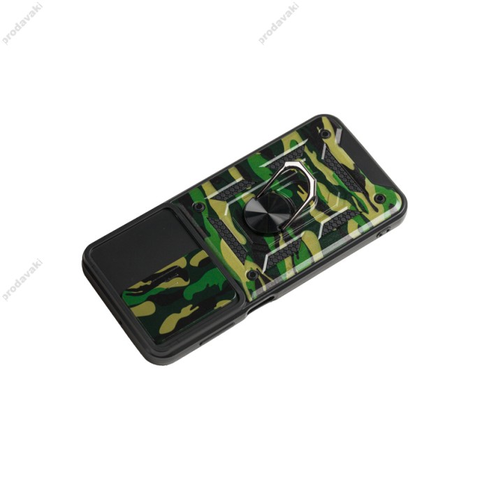 Чохол для Samsung Galaxy A23 (A235) Serge Ring Armor удароміцний army green