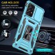 Чохол для Samsung Galaxy A23 (A235) Camshield Army Ring блакитний / light blue
