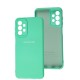 Чохол Samsung Galaxy A23 (A235) Silicone Full camera бірюзовий / marine green