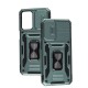 Чохол для Samsung Galaxy A23 (A235) Camshield Army Ring зелений / light green