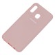 Чохол для Samsung Galaxy A20/A30 Silicone Full pink sand