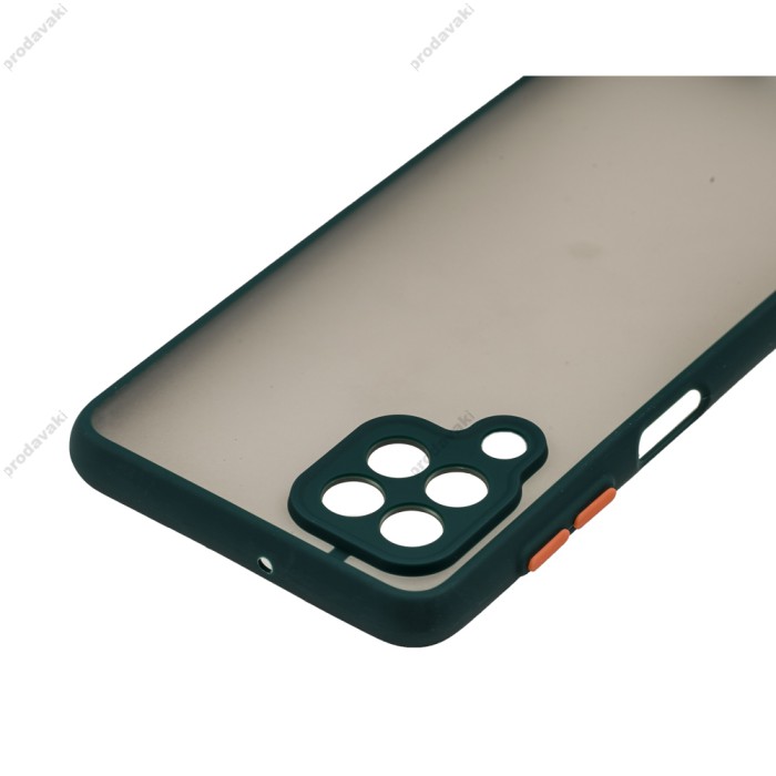 Чохол Samsung Galaxy A22 (A225) LikGus Totu camera protect оливковий