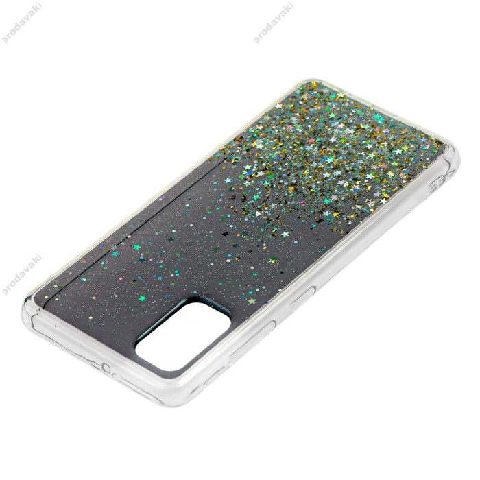 Чохол Samsung Galaxy A41 (A415) Wave confetti чорний