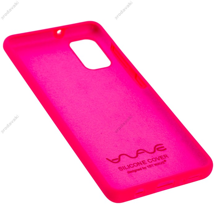 Чохол Samsung Galaxy A41 (A415) Wave Full рожевий