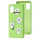 Чохол Samsung Galaxy A41 (A415) Wave Fancy koala / mint gum