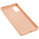 Чохол для Samsung Galaxy A41 (A415) Wave Fancy laika spaceman / pink sand