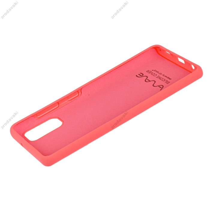 Чохол Samsung Galaxy A41 (A415) Wave Full яскраво-рожевий