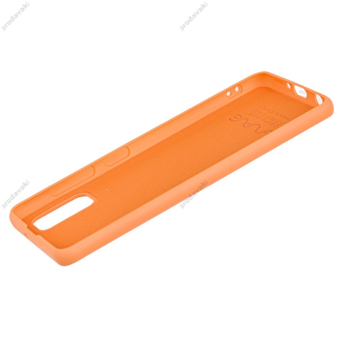 Чохол для Samsung Galaxy A41 (A415) Wave Fancy plaid skirt girl / peach