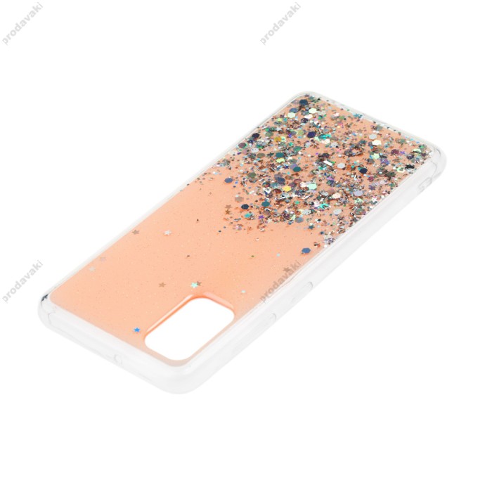 Чохол для Samsung Galaxy A41 (A415) Wave confetti персиковий