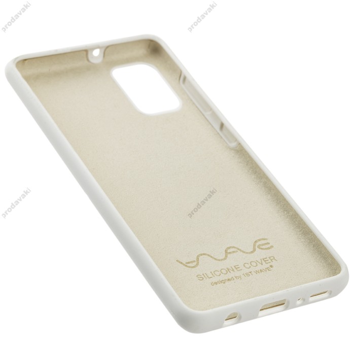 Чохол Samsung Galaxy A41 (A415) Wave Full білий