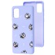 Чохол для Samsung Galaxy A41 (A415) Wave Fancy haski / light purple