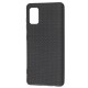Чохол для Samsung Galaxy A41 (A415) Grid case чорний
