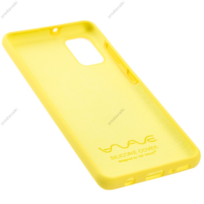 Чохол Samsung Galaxy A41 (A415) Wave Full жовтий