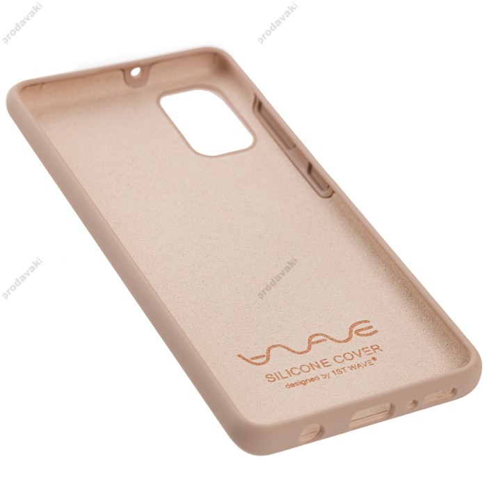 Чохол Samsung Galaxy A41 (A415) Wave Full рожевий пісок