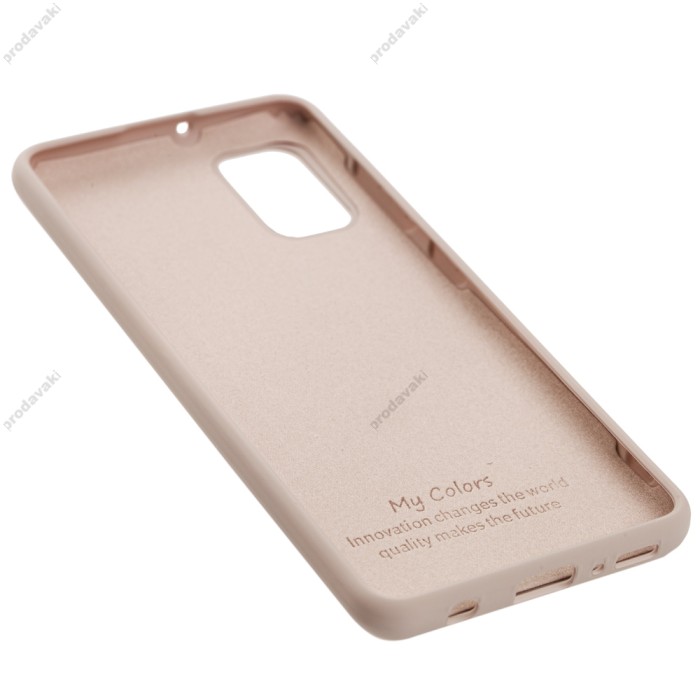 Чохол Samsung Galaxy A41 (A415) My Colors рожевий (pink sand)