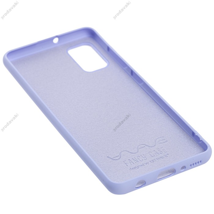 Чохол для Samsung Galaxy A41 (A415) Wave Fancy cute bears / light purple