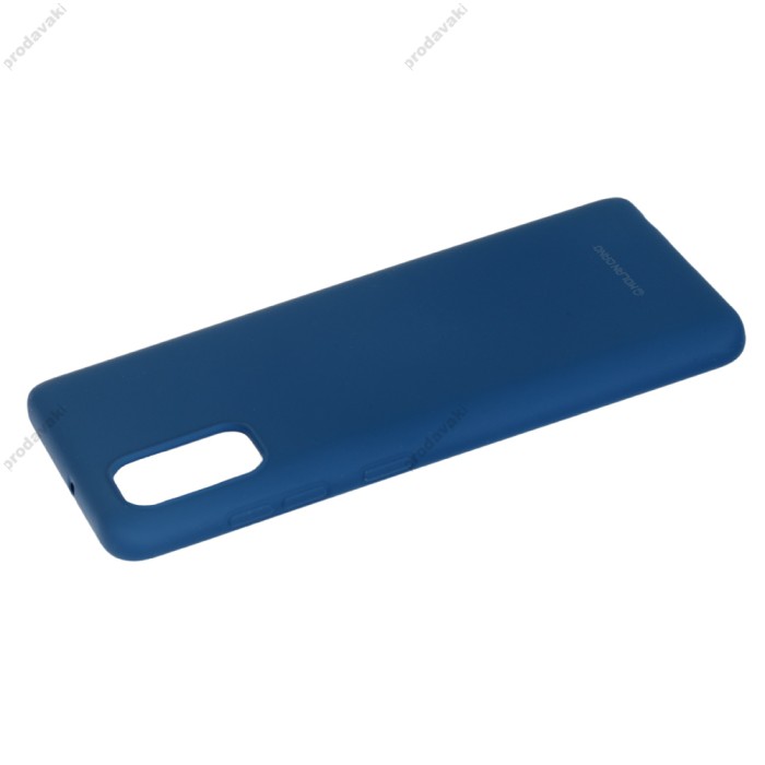Чохол для Samsung Galaxy A41 (A415) Molan Cano Jelly синій