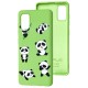 Чохол для Samsung Galaxy A41 (A415) Wave Fancy lovely panda / mint gum
