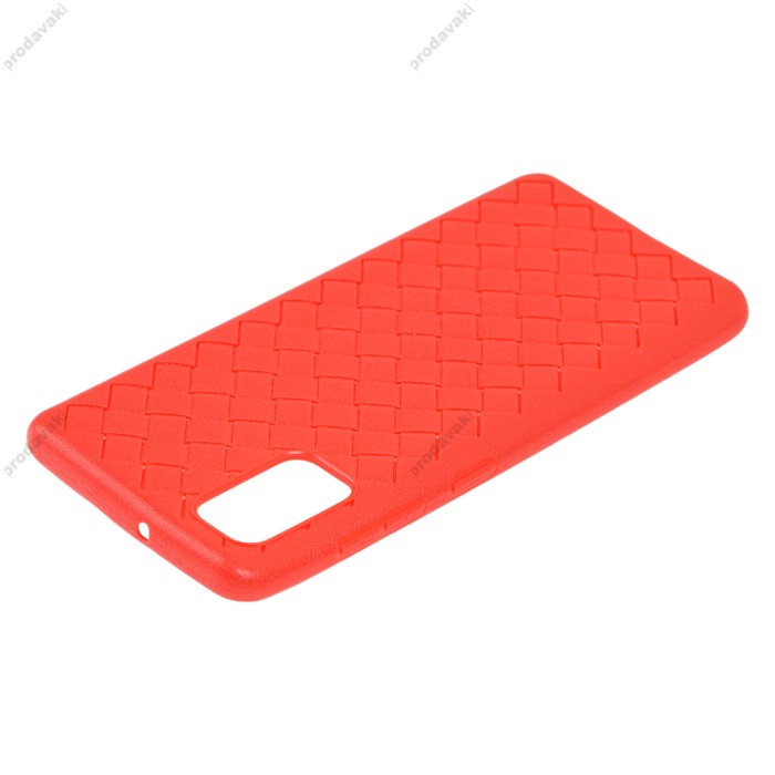 Чохол для Samsung Galaxy A41 (A415) Weaving червоний