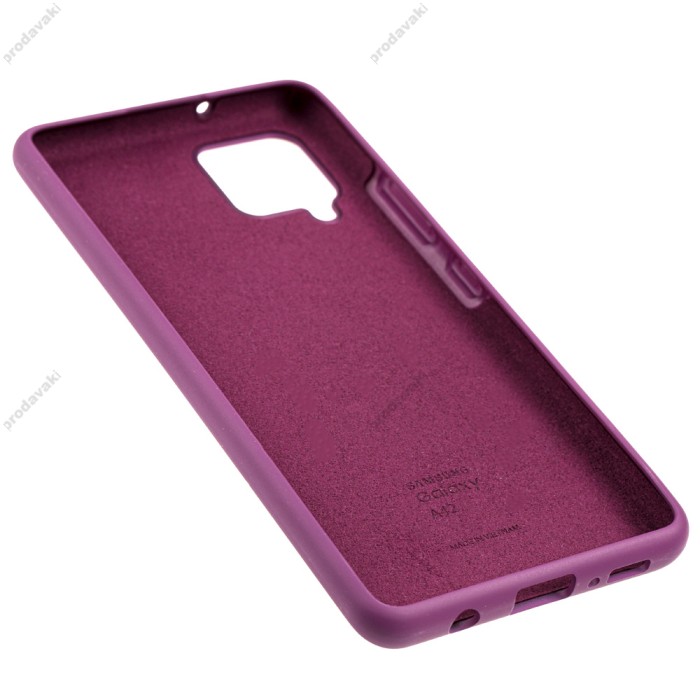 Чохол Samsung Galaxy A42 (A426) Silicone Full фіолетовий / grape