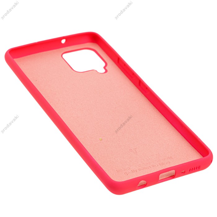 Чохол Samsung Galaxy A42 (A426) Silicone Full рожевий / barbie pink