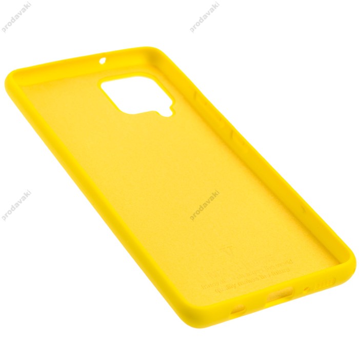Чохол Samsung Galaxy A42 (A426) Silicone Full жовтий