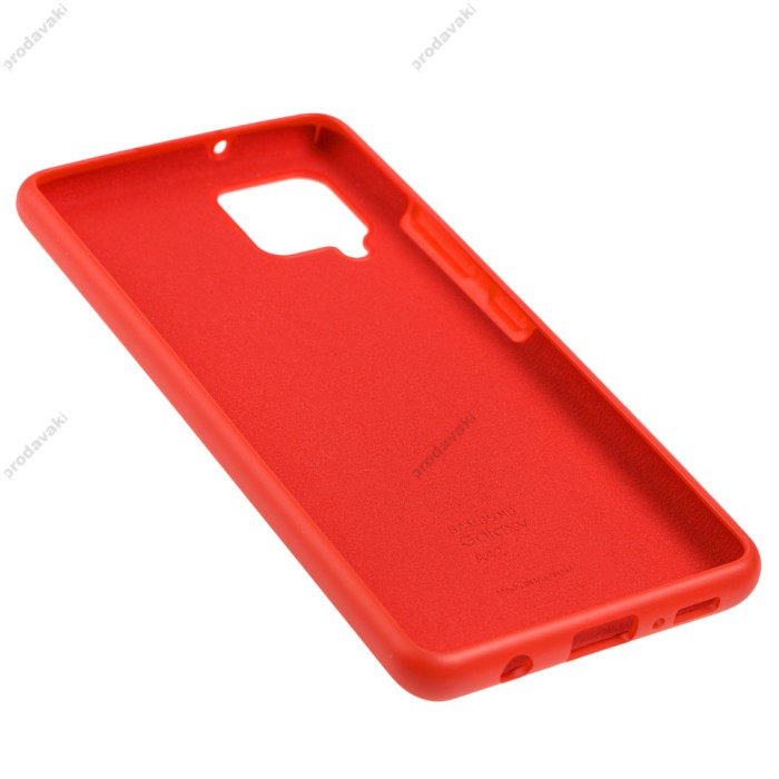 Чохол для Samsung Galaxy A42 (A426) Silicone Full червоний