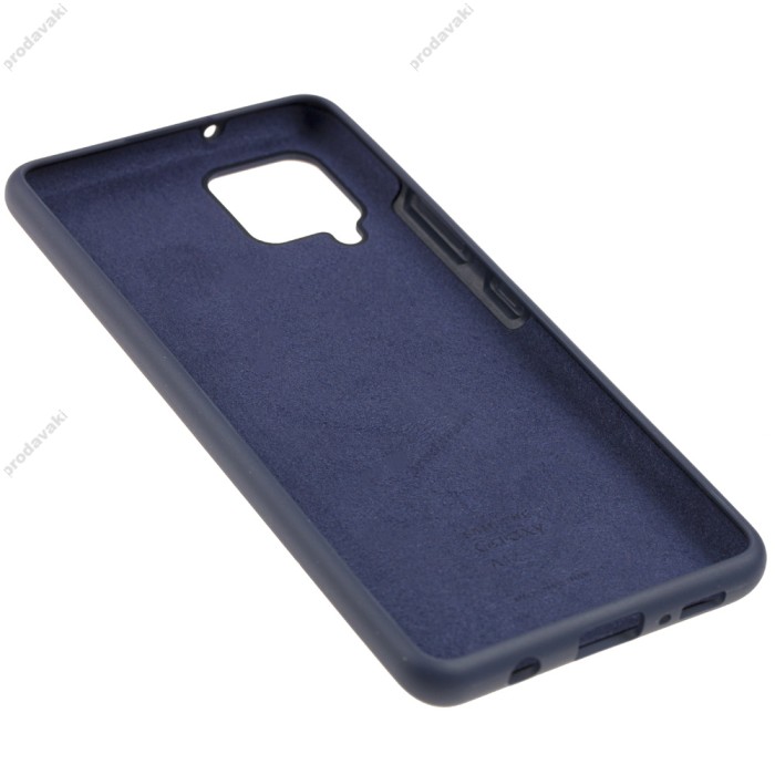 Чохол для Samsung Galaxy A42 (A426) Silicone Full темно-синій