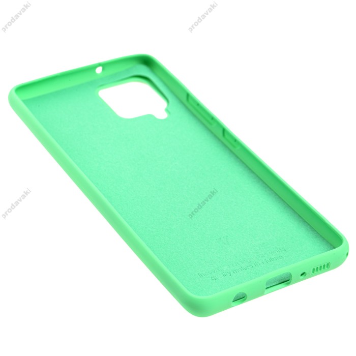 Чохол Samsung Galaxy A42 (A426) Silicone Full м'ятно-зелений