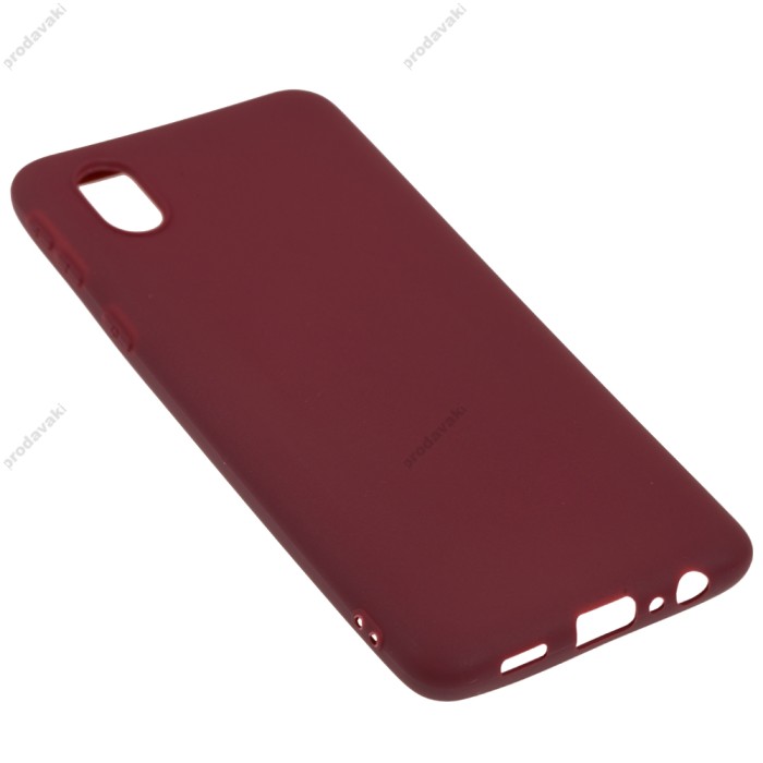 Чохол Samsung Galaxy A01 Core (A013) Candy бордовий