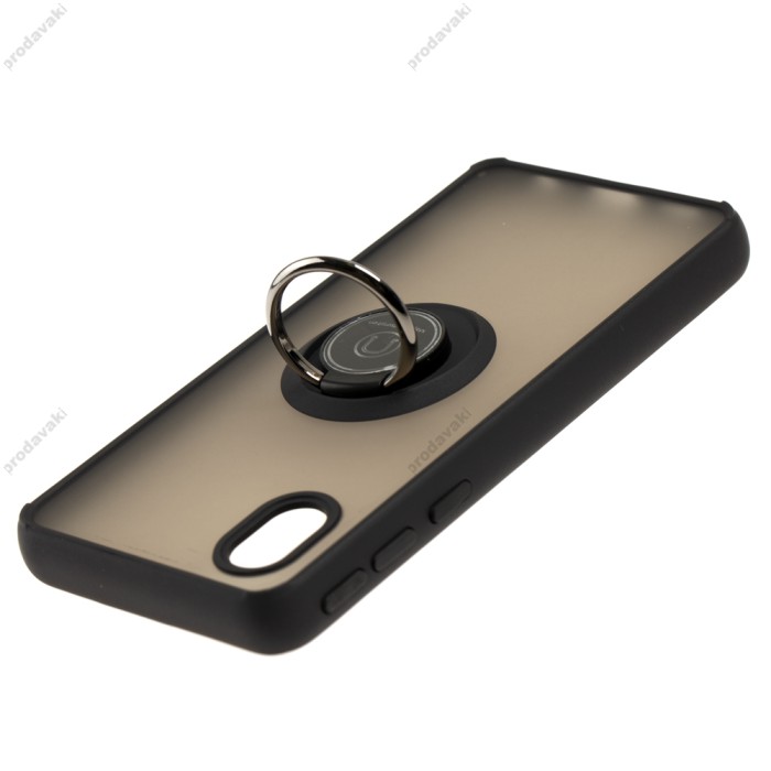 Чохол Samsung Galaxy A01 Core (A013) LikGus Edging Ring чорний