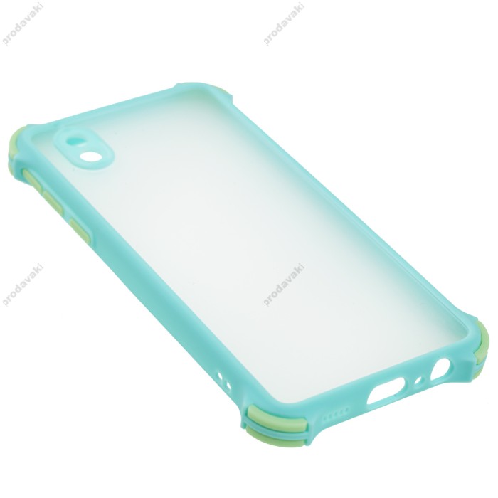 Чохол Samsung Galaxy A01 Core (A013) LikGus Totu corner protection бірюзовий