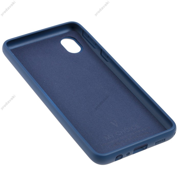 Чохол Samsung Galaxy A01 Core (A013) Silicone Full синій