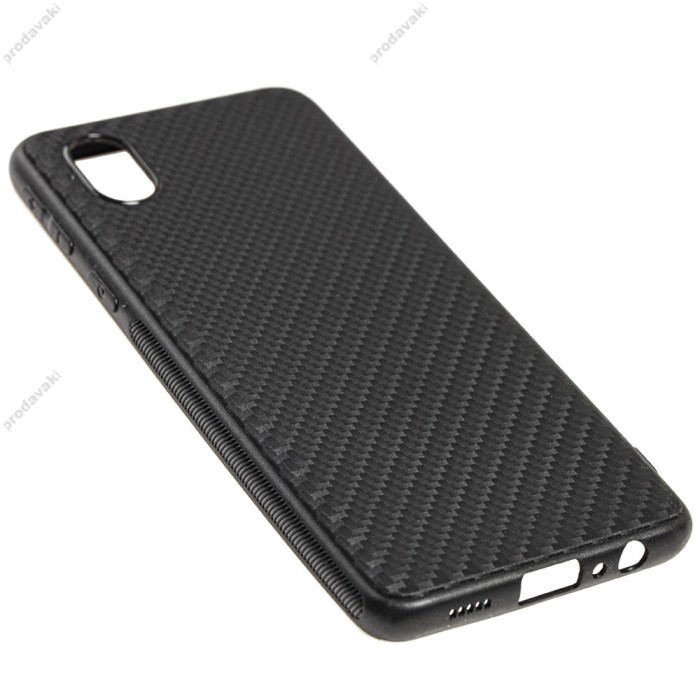 Чохол Samsung Galaxy A01 Core (A013) Carbon ultra-thin чорний