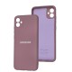 Чохол Samsung Galaxy A04E (A042) Full camera лавандовий