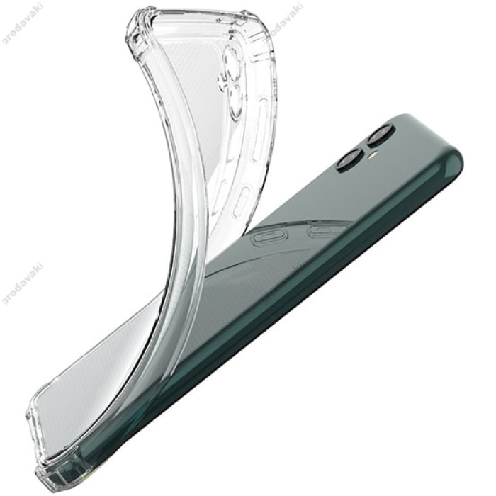 Чохол Samsung Galaxy A04E (A042) WXD Full camera ударостійкий прозрачний