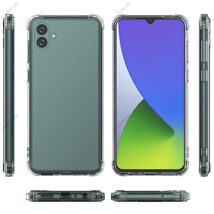 Чохол Samsung Galaxy A04E (A042) WXD Full camera ударостійкий прозрачний