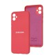 Чохол Samsung Galaxy A04E (A042) Full camera розовий / barbie pink