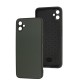 Чохол для Samsung Galaxy A04E (A042) Graphite carbon forest green