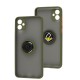 Чохол Samsung Galaxy A04E (A042) LikGus Edging Ring хакі