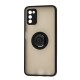 Чохол Samsung Galaxy A03s (A037) LikGus Edging Ring чорний