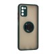 Чохол Samsung Galaxy A03s (A037) LikGus Edging Ring оливковий
