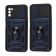 Чохол для Samsung Galaxy A03s (A037) Serge Ring Armor ударостійкий синій
